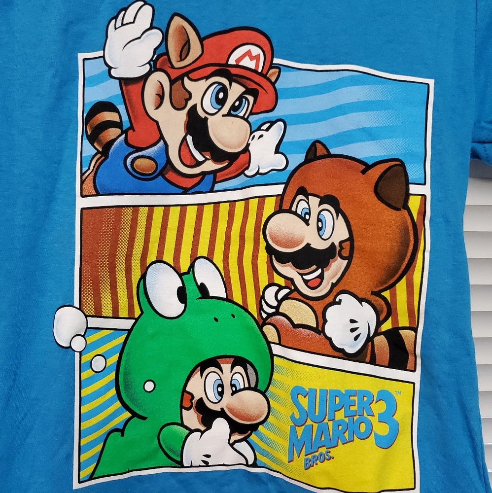 Super Mario 3 shirt